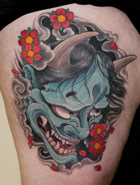 tatouage japonais hannya