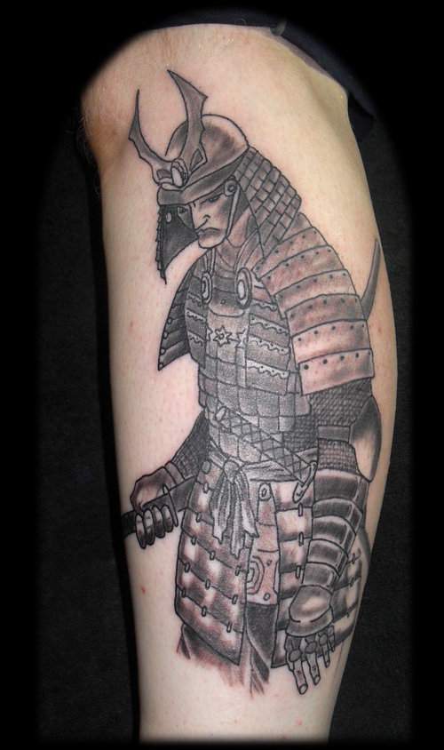tatouage japonais katana