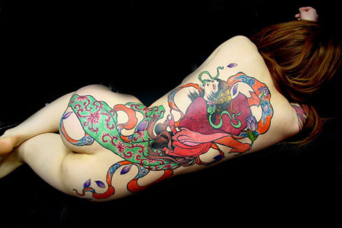 tatouage japonais liege