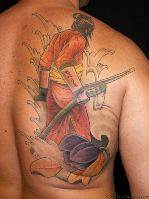 tatouage japonais manga