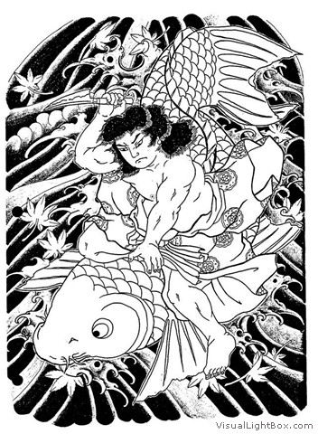 tatouage japonais motif