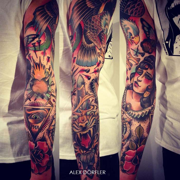tatouage japonais old school