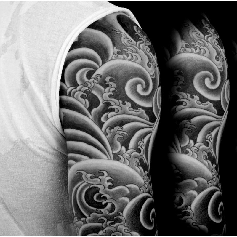 tatouage japonais ombrage