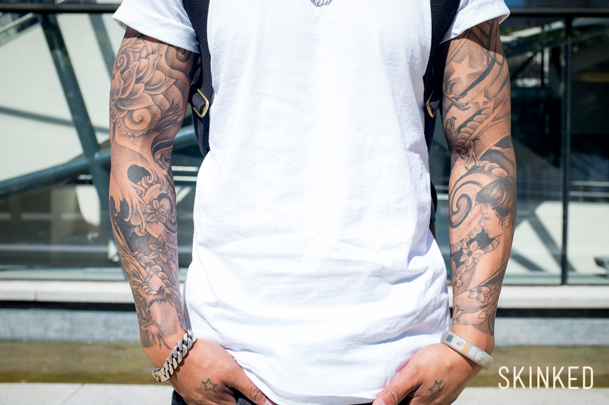 tatouage japonais ombrage