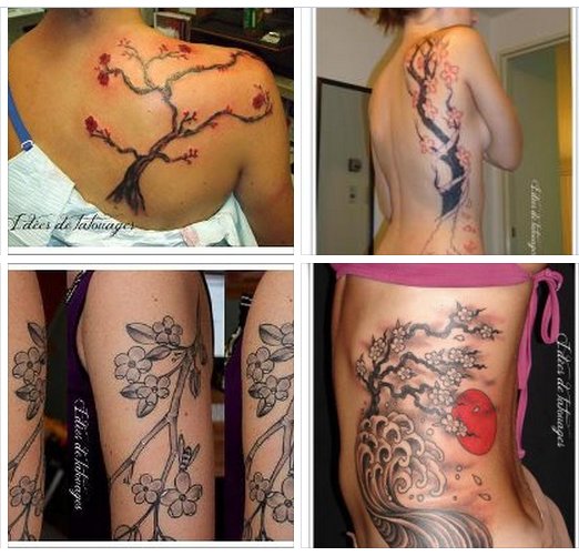 tatouage japonais omoplate