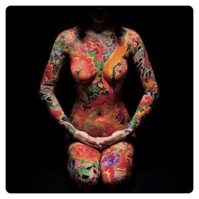 tatouage japonais origine