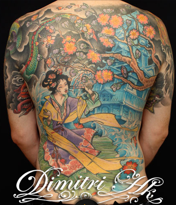 tatouage japonais paris