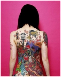 tatouage japonais pour femme