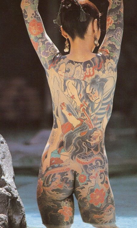 tatouage japonais pour femme