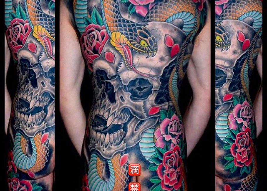tatouage japonais rouen