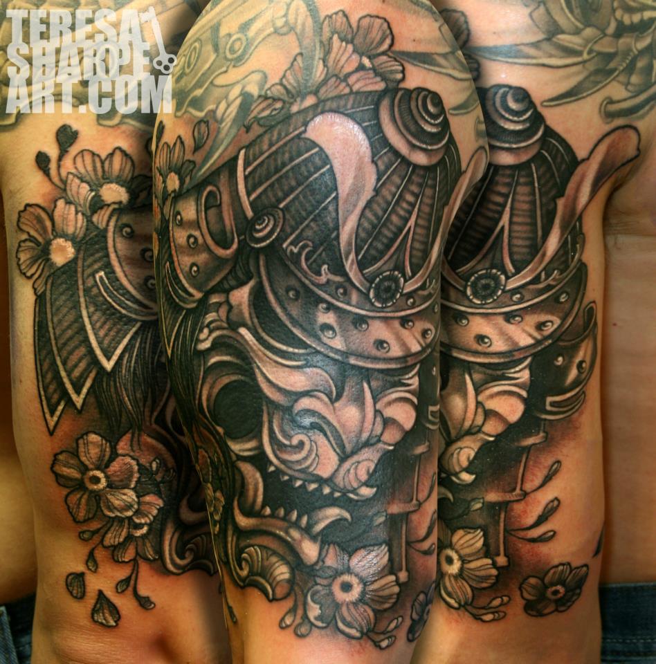 tatouage japonais samourai