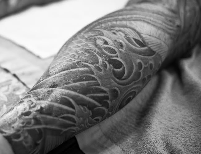 tatouage japonais vague