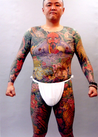 tatouage japonais ventre