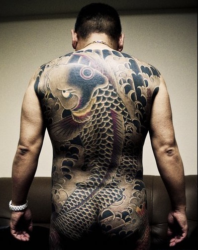 tatouage japonais yakuza