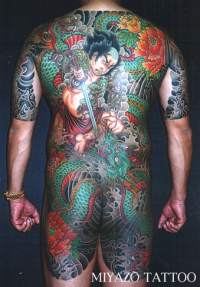 tatouage japonais yakuza