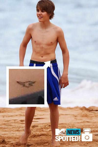 tatouage justin bieber oiseau