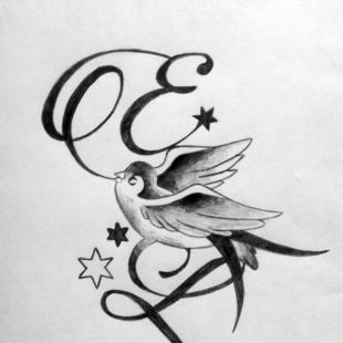 tatouage l'hirondelle