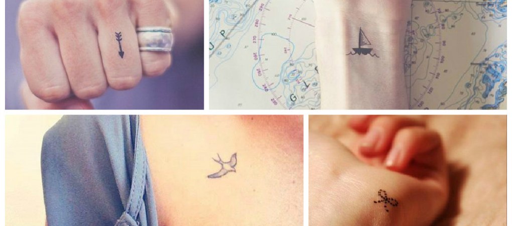tatouage mini hirondelle