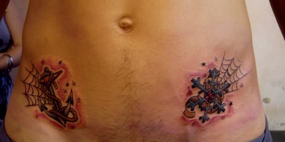tatouage noeud aine