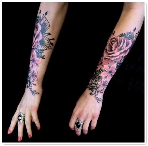 tatouage noeud avant bras