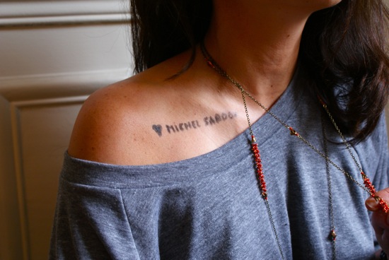 tatouage noeud épaule