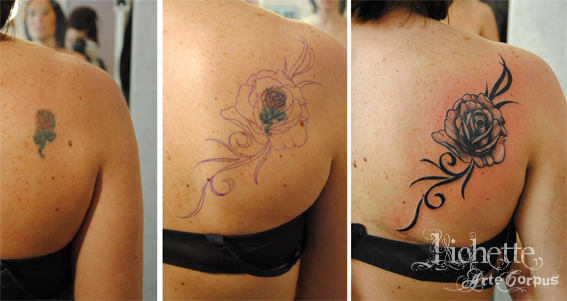 tatouage noeud omoplate