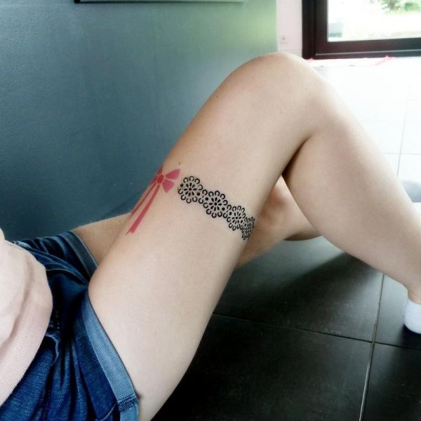 tatouage noeud temporaire