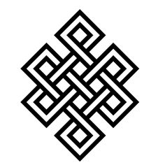 tatouage noeud tibetain