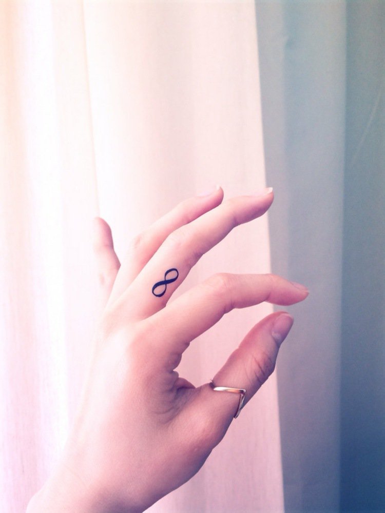tatouage oiseau doigt
