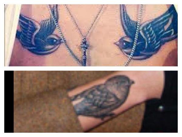 Tatouage oiseau harry styles