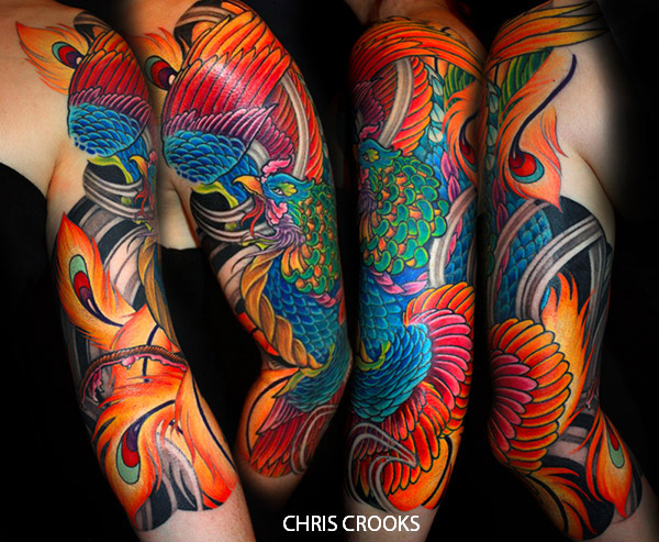 tatouage oiseau japonais