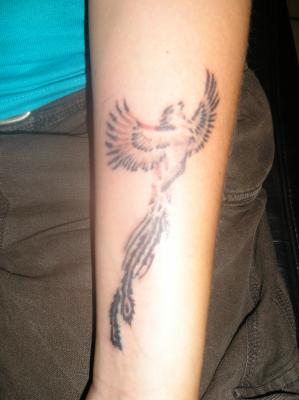 tatouage oiseau lyre