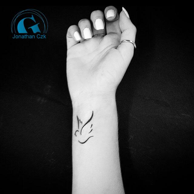 tatouage oiseau marin