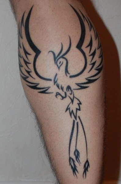 tatouage oiseau phoenix