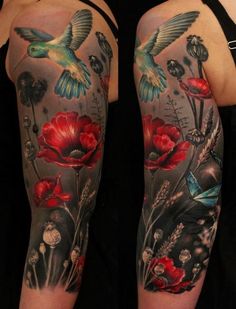 tatouage oiseau rouge gorge
