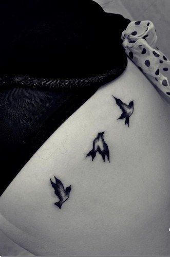 tatouage oiseau vol