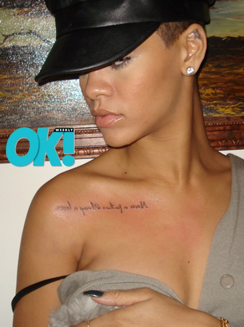 Tatouage omoplate droite