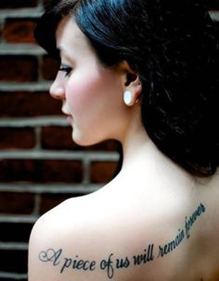 tatouage omoplate soin