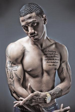tatouage pectoraux trey songz