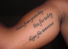 tatouage phrase espagnol amour