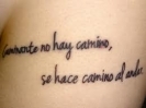tatouage phrases espagnoles