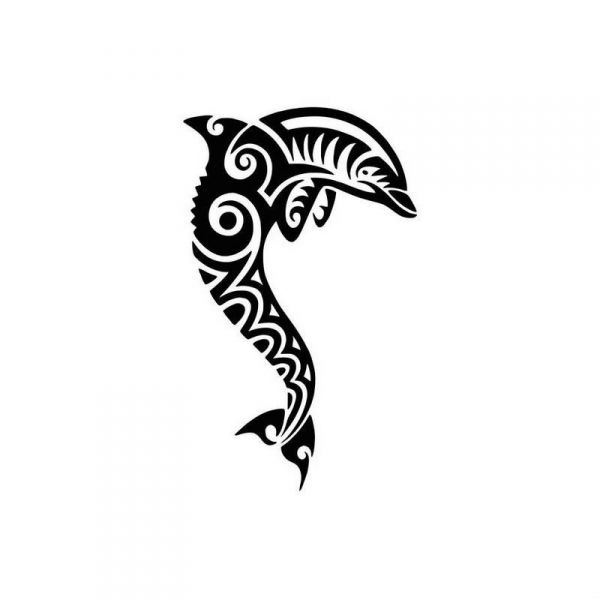 tatouage polynésien animaux marin