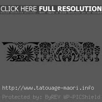tatouage polynésien poignet homme