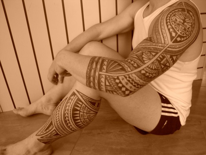 Tatouage polynésien toulouse