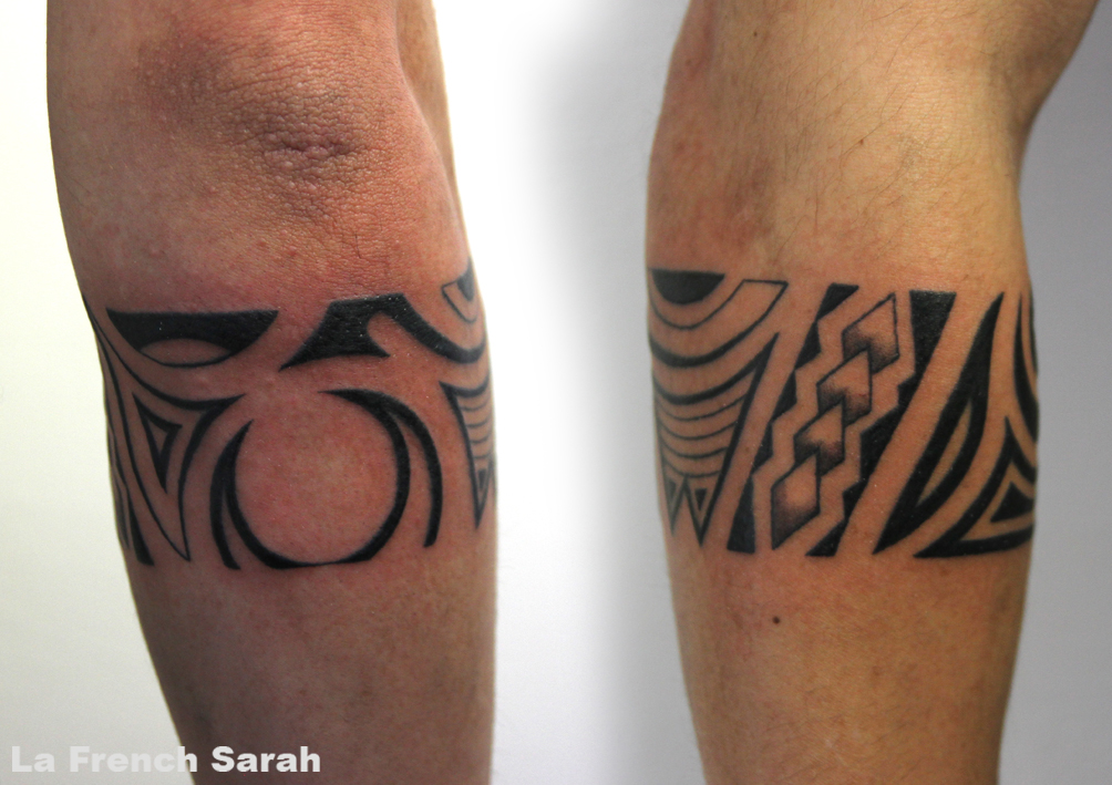 Tatouage polynésien tour de bras