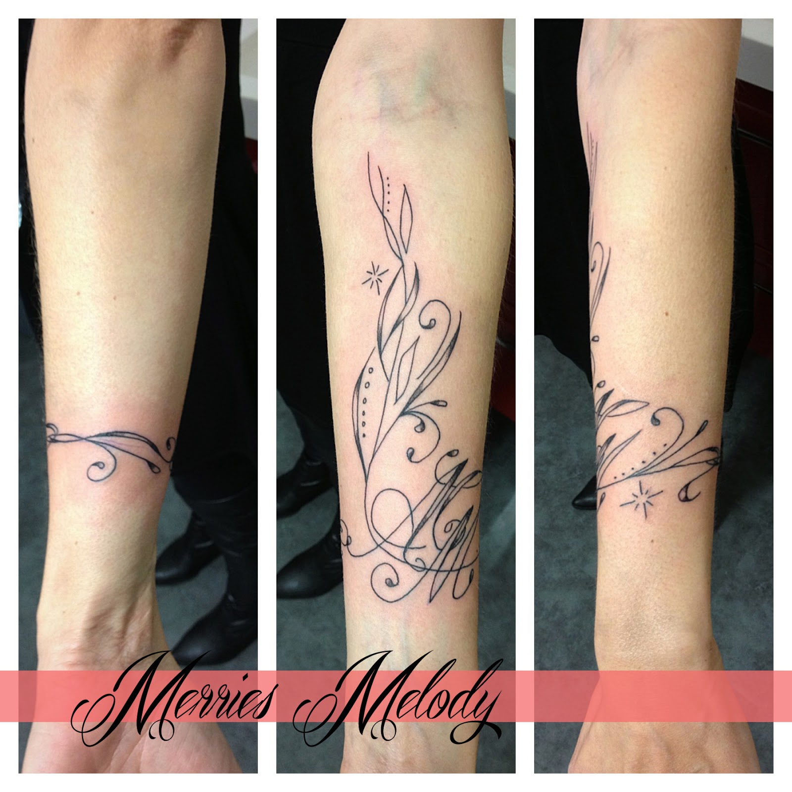 tatouage prenom kevin avant bras
