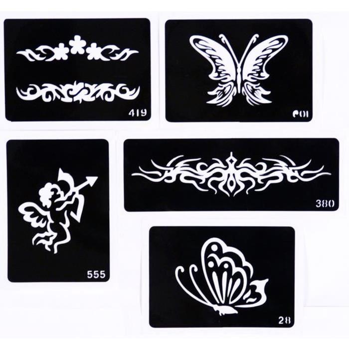 tatouage temporaire ange