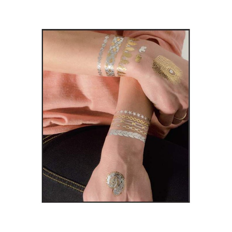 tatouage temporaire infinity love