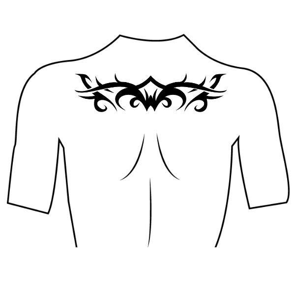 tatouage temporaire pectoraux