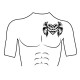 tatouage temporaire pectoraux